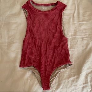 Acacia cloud 9 full one piece swimsuit Lychee Size Medium